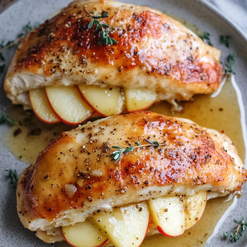 Apple and Brie Stuffed Chicken Breast Recipe