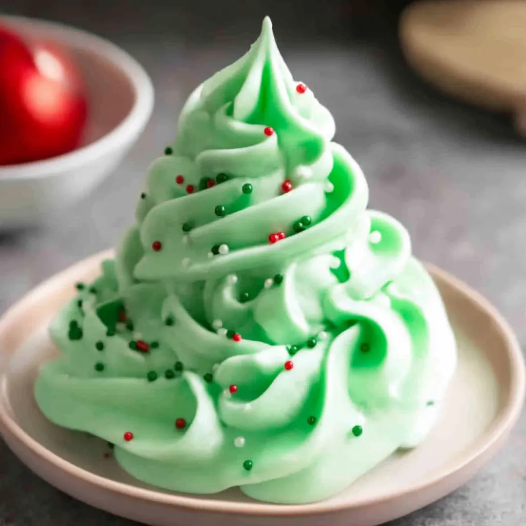 Christmas Tree Meringues Recipe
