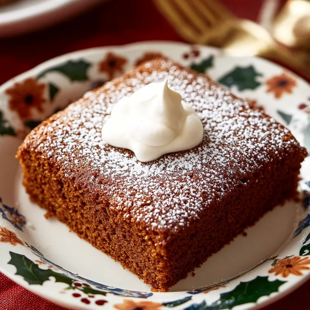 Gingerbread Cake