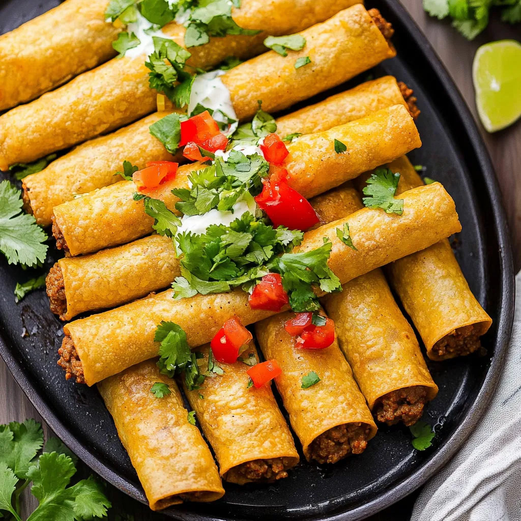Beef Taquitos