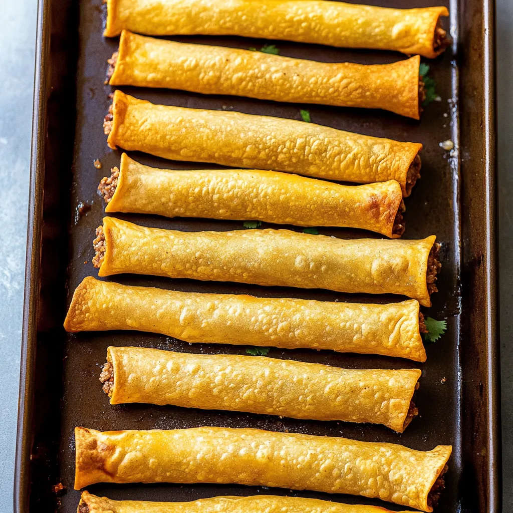 Beef Taquitos Recipe