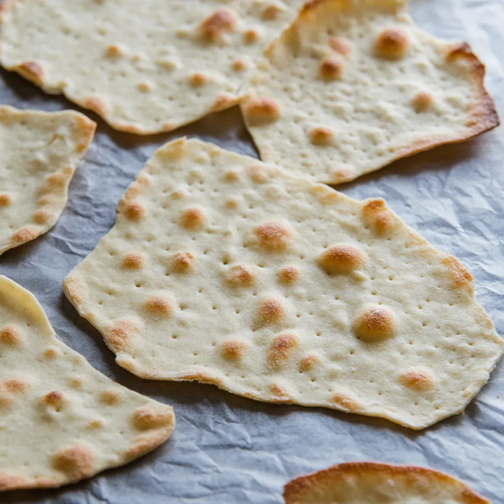 Homemade Matzo