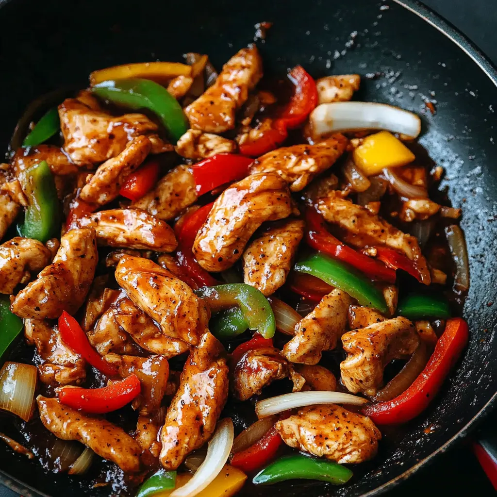 Easy Black Pepper Chicken