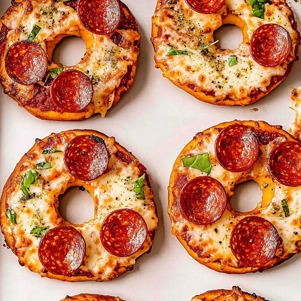 Pizza Bagels