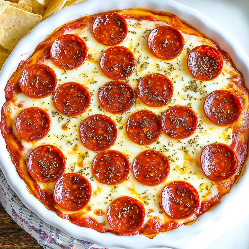 Pepperoni Pizza Dip Recipe
