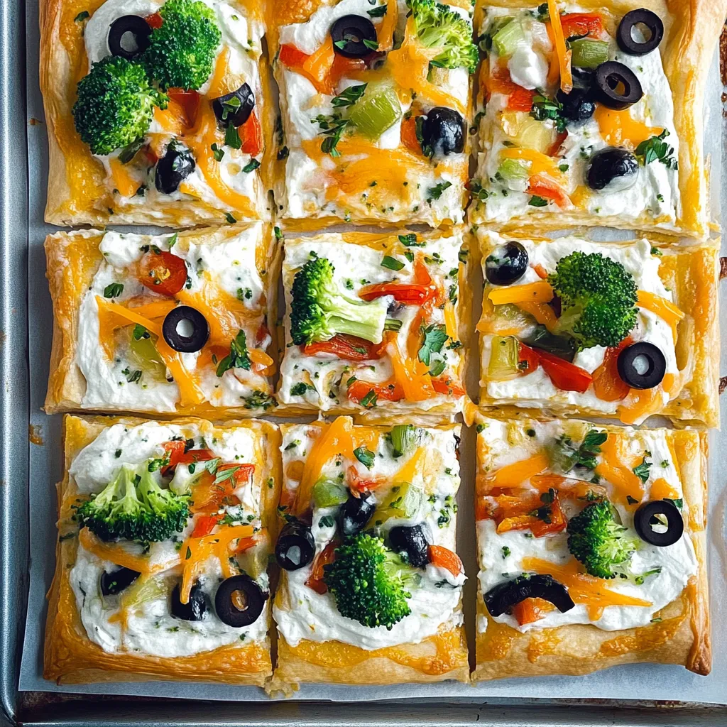 Easy Veggie Pizza