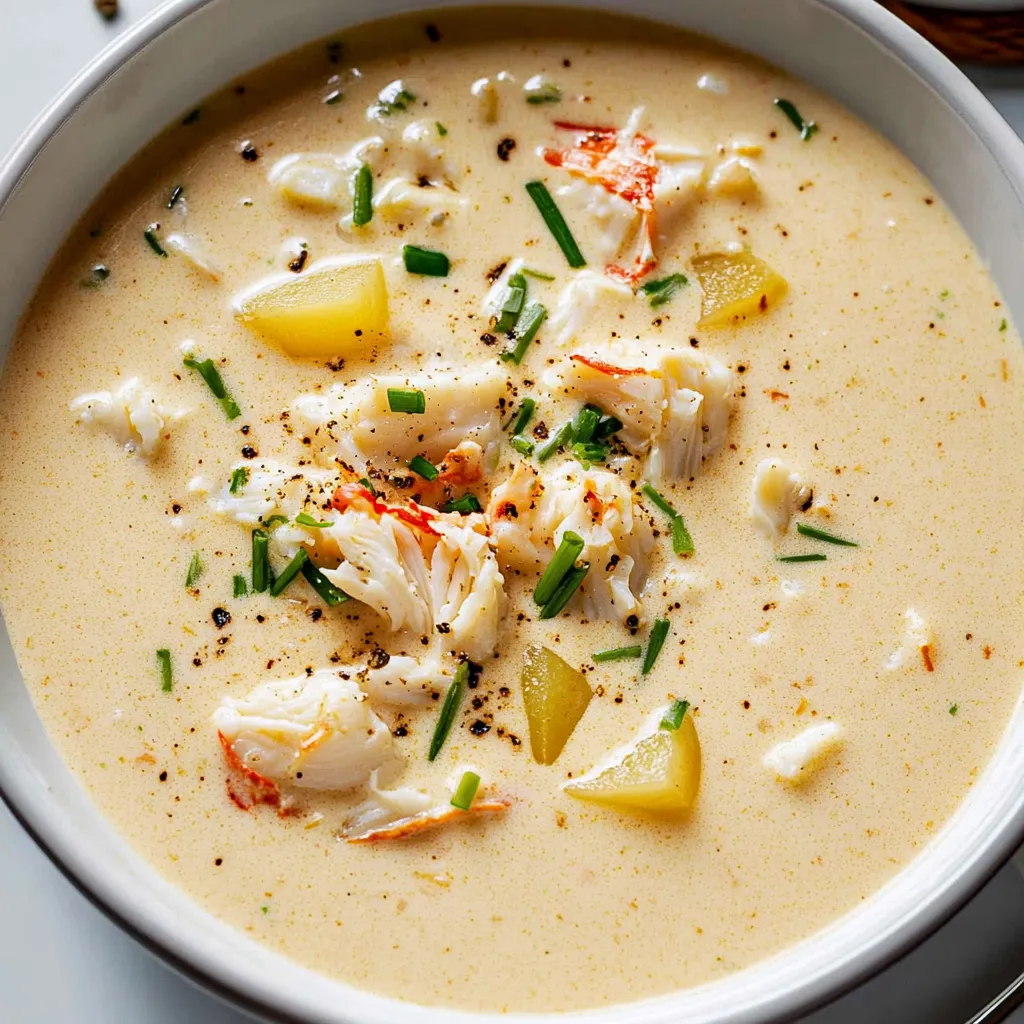 Creamy Crab Soup