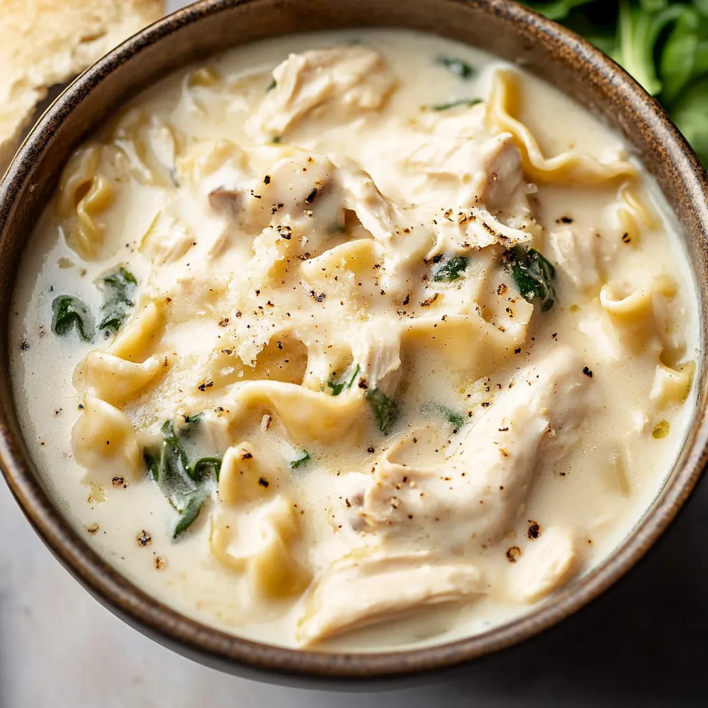 Creamy Chicken Lasagna Soup Recipe