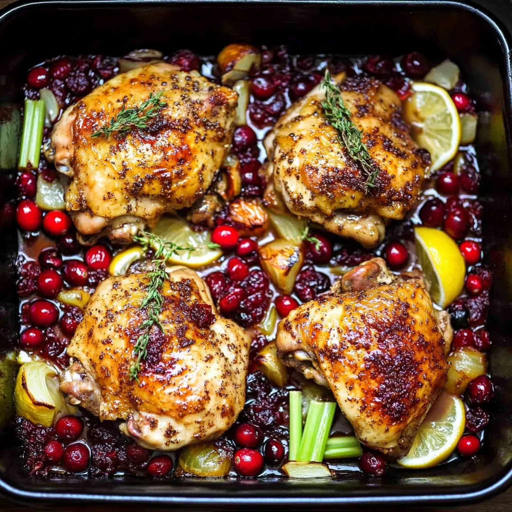 Baked Cranberry Chicken Recipe