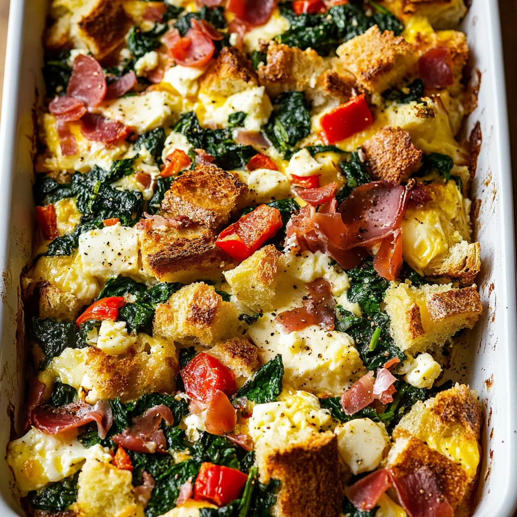 Easy Breakfast Strata