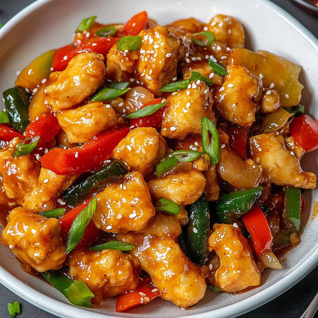 Spicy Hunan Chicken Recipe