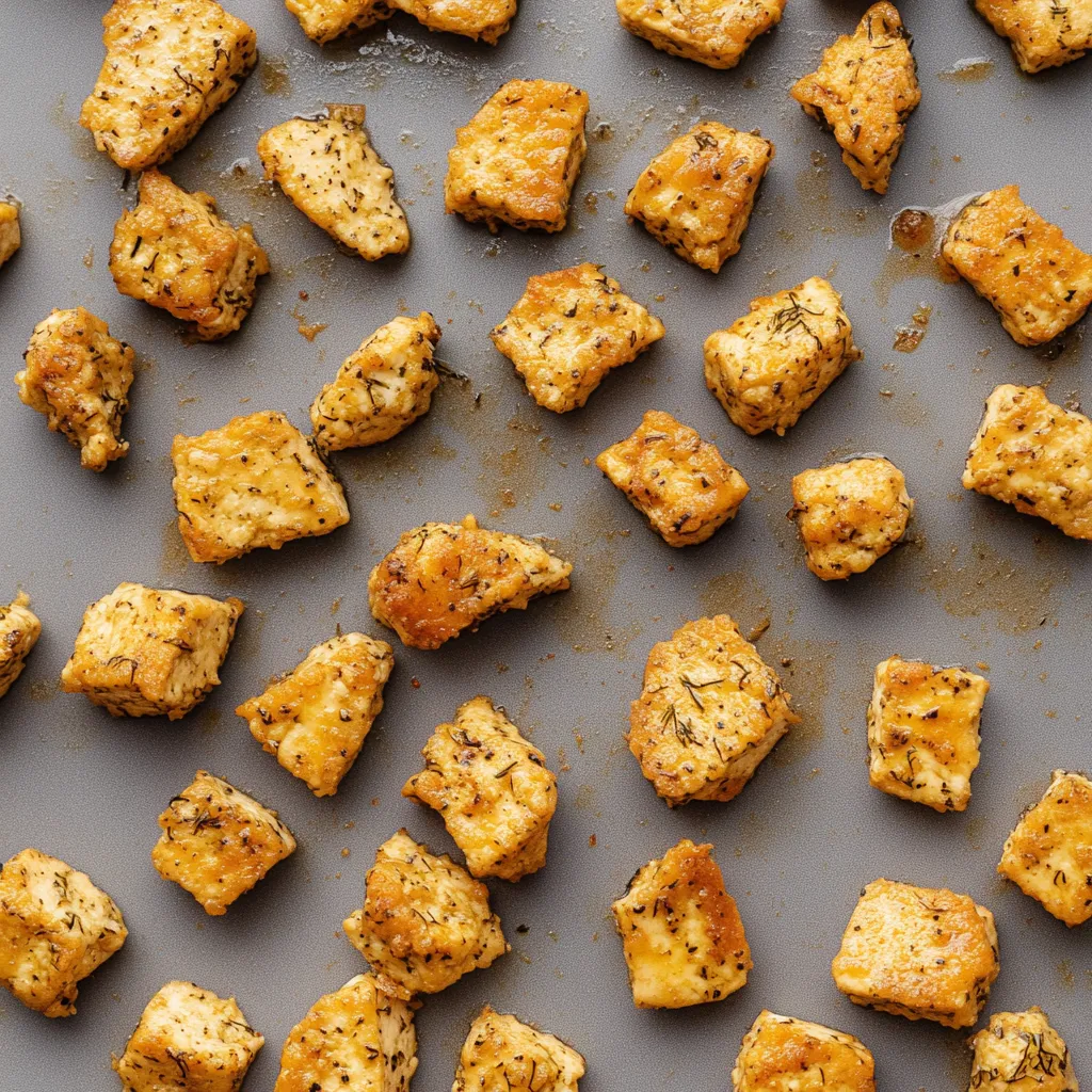 Dill Pickle Tofu Bites Recipe