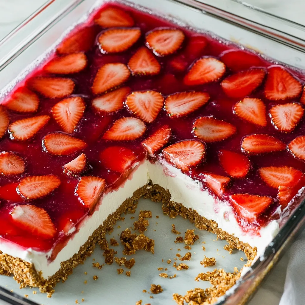 Easy Strawberry Pretzel Salad Recipe