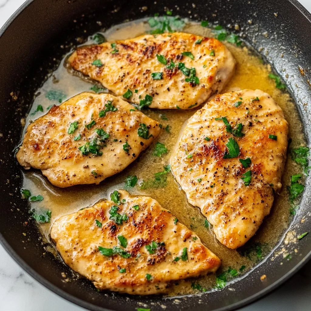 Lemon Butter Chicken Scallopini Recipe