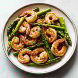 Shrimp and Asparagus Stir Fry