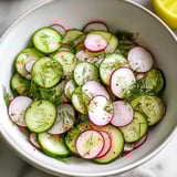 Cucumber Radish Salad