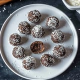 Coconut and chocolate bliss balls
