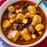 Tamale Soup With Black Beans