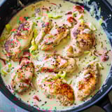 Creamy Pepperoncini Chicken Skillet