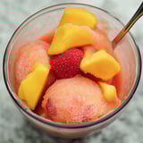 Strawberry Mango Sorbet