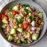 Mediterranean Farro Salad with Citrus