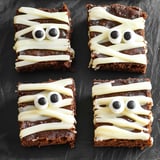 Mummy Brownies for Halloween