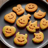 Halloween Pumpkin Spice Cookies
