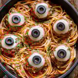 Spooky Spaghetti & Eyeballs