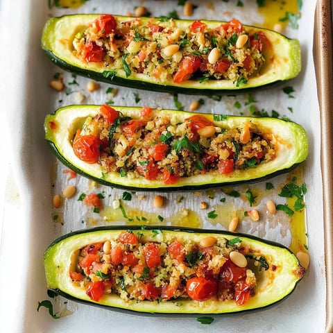 Stuffed Zucchini Boats